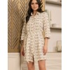 Рубашка-халат из хлопка Mia-Amore VIVIANA 5641, Цвет: мультицвет, Размеры: 2XL