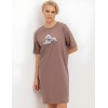 Сорочка для сна Very Neat ПУДЕЛЬ Е10065 капучино, Цвет: капучино, Размеры: 4XL