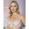 Бюстгальтер с поролоном Albina L АССОЛЬ 8085, Цвет: цветочно-розовый, Размеры: 70E, изображение 3