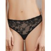 Трусы бразилиана кружевные Amelie VERA 2515-3 черный, Цвет: черный, Размеры: S