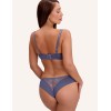 Трусики бразилиана Bella Misteria GRAPHITE IRYS brazilian, Цвет: графит, Размеры: L, изображение 4