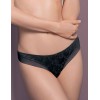 Трусы бразилиана Leilieve HAUTE COUTURE 7763 nero, Цвет: nero (черный), Размеры: M