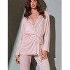 Пижама из вискозы и кружева Lormar CHANSON 654129LU batida, Цвет: batida (песочный), Размеры: S