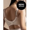 Бюстгальтер топ без косточек Lormar UNICA nero, Цвет: nero (черный), Размеры: 70C, изображение 5