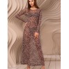 Длинная туника с рукавом Mia-Amore BEVERLY 2398 бежевый, Цвет: бежевый, Размеры: 2XL