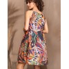 Короткий сарафан Mia-Amore COLIBRI 5680, Цвет: мультицвет, Размеры: M, изображение 2