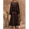 Длинная ажурная туника Mia-Amore FORTUNATA 5669 черный, Цвет: черный, Размеры: 2XL/3XL, изображение 2