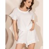 Комплект из хлопкового муслина Mia-Amore NANCY 6033 белый, Цвет: белый, Размеры: 3XL