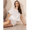 Комплект из хлопкового муслина Mia-Amore NANCY 6033 белый, Цвет: белый, Размеры: 3XL, изображение 3