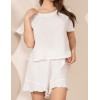 Комплект из хлопкового муслина Mia-Amore NANCY 6033 белый, Цвет: белый, Размеры: 3XL, изображение 4
