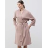 Халат из вафельного хлопка Very Neat КОШКИ Е50032 капучино, Цвет: капучино, Размеры: M, изображение 2