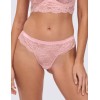 Кружевные стринги Alles POWDER WHISPER stringi pink, Цвет: розовый, Размеры: S