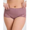 Трусы женские высокие Elli 711 LACE кофейно-розовый, Цвет: кофейно-розовый, Размеры: 3XL