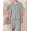 Комплект с шортами Mia-Amore NANCY 6029 серый, Цвет: серый, Размеры: 3XL, изображение 3