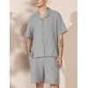 Комплект с шортами Mia-Amore NANCY 6029 серый, Цвет: серый, Размеры: 3XL, изображение 4