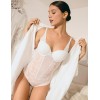 Кружевное боди Ysabel Mora 10178 BRIDAL жемчужный, Цвет: жемчужный, Размеры: 85B, изображение 3