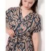 Рубашка-халат из вискозы Ysabel Mora BEACH 86237, Цвет: серый/бежевый, Размеры: XL, изображение 3