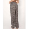 Лёгкие брюки из вискозы Ysabel Mora COAST 86229 чёрный/бежевый, Цвет: чёрный/бежевый, Размеры: XS, изображение 2