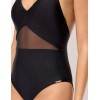 Чёрный закрытый купальник Ysabel Mora COCONUT 83280, Цвет: чёрный, Размеры: 85B, изображение 4