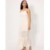 Длинное пляжное платье Ysabel Mora CREAM 86285 кремовый, Цвет: кремовый, Размеры: S