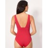Корректирующий слитный купальник Ysabel Mora HIBISCUS 83464, Цвет: красный, Размеры: 85B, изображение 3