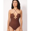Слитный купальник Ysabel Mora SAND 83360 коричневый, Цвет: коричневый, Размеры: 85B