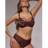Бюстгальтер полупоролон Ava SOLENE 2233 PU chocolate brown, Цвет: шоколад, Размеры: 75E, изображение 5
