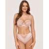 Мягкий бюстгальтер с вышивкой Ava ROSETTE 2228 M glided petal, Цвет: пудра, Размеры: 70J, изображение 5
