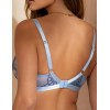 Мягкий бюстгальтер из кружева и сетки Kinga ALIA BLUE 1264-SC, Цвет: серо-голубой, Размеры: 70G, изображение 2