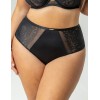 Трусы высокие Kris Line NOA briefs high waist, Цвет: черный, Размеры: 3XL