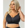 Бюстгальтер без косточек Kris Line NOA soft pro comfort no wire, Цвет: черный, Размеры: 100D, изображение 3