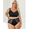 Бюстгальтер без косточек Kris Line NOA soft pro comfort no wire, Цвет: черный, Размеры: 100D, изображение 4