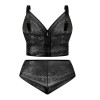 Трусы высокие стринги Kris Line NOA stringi high waist, Цвет: черный, Размеры: 3XL, изображение 7