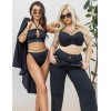 Высокие плавки Kris Line BORA BORA briefs high waist, Цвет: черный, Размеры: M, изображение 5