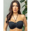 Купальный бюстгальтер бандо Kris Line BORA BORA balkonette MHM, Цвет: черный, Размеры: 60G, изображение 3