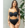 Купальный бюстгальтер бандо Kris Line BORA BORA balkonette MHM, Цвет: черный, Размеры: 60G, изображение 4
