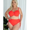Купальный бюстгальтер балконет Kris Line CORAL balkonette MHM, Цвет: коралл, Размеры: 65G, изображение 5