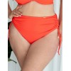 Плавки бразилиана высокие Kris Line CORAL brasyliana high waist, Цвет: коралл, Размеры: M, изображение 2