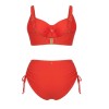 Высокие плавки с регулировкой Kris Line CORAL high waist, Цвет: коралл, Размеры: M, изображение 6