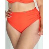 Высокие плавки с регулировкой Kris Line CORAL high waist, Цвет: коралл, Размеры: M
