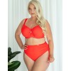 Высокие плавки с регулировкой Kris Line CORAL high waist, Цвет: коралл, Размеры: M, изображение 3