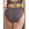 Высокие плавки с вырезом Kris Line JAVA briefs high waist, Цвет: коричневый, Размеры: M, изображение 2