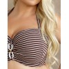 Верх купальника бандо Kris Line JAVA balkonette MHM, Цвет: коричневый, Размеры: 65G, изображение 3
