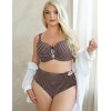 Верх купальника мягкий Kris Line JAVA soft full cup, Цвет: коричневый, Размеры: 70G, изображение 4