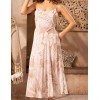 Длинный сарафан Mia-Amore TELMA 5780, Цвет: латте, Размеры: M, изображение 4