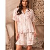Комплект рубашка с шортами Mia-Amore TELMA 5787, Цвет: латте, Размеры: 3XL, изображение 3