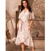 Запашное платье Mia-Amore TELMA 5789, Цвет: латте, Размеры: L, изображение 3