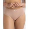 Высокие трусы слипы Sielei DARLING 1879 cipria, Цвет: cipria (пудровый), Размеры: S