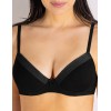 Бюстгальтер балконет с поролоном Sielei DARLING 1882 nero, Цвет: nero (черный), Размеры: 90B