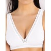 Бюстгальтер бралетт без косточек Sielei DARLING 1886 bianco latte, Цвет: bianco latte (белый), Размеры: 70B